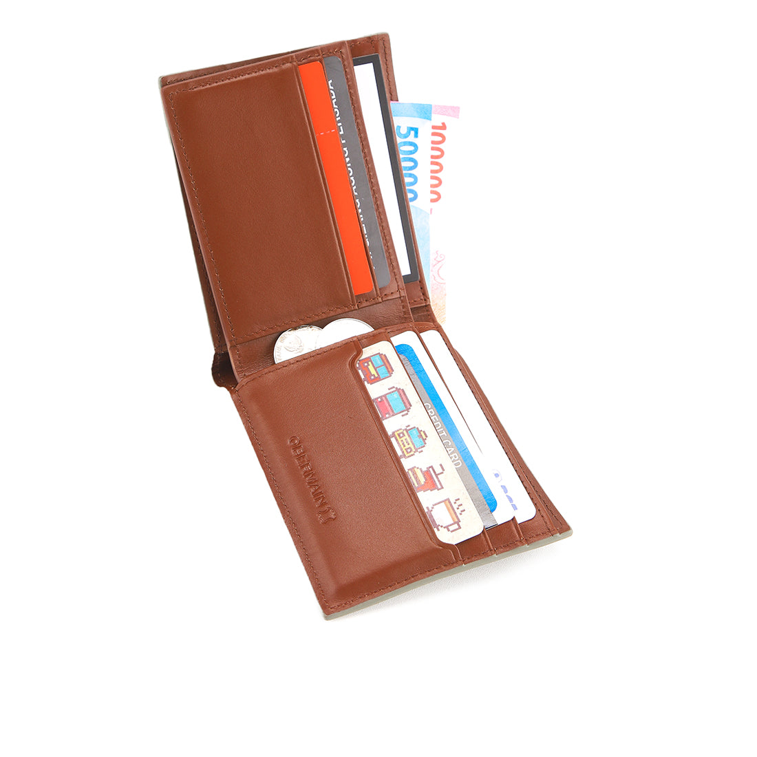 Obermain Aksesoris Pria Short Wallet Tab Short Wl Dtcbl-Rfid In Olive