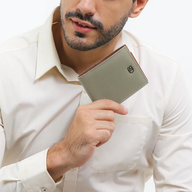 Obermain Aksesoris Pria Short Wallet Tab Short Wl Dtcbl-Rfid In Olive