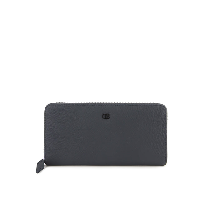 Obermain Aksesoris Pria Long Wallet Travis Long Zip Wl-Rfid In Navy