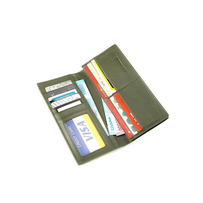 Obermain Aksesoris Pria Troy Long Wallet - Rfid In Green