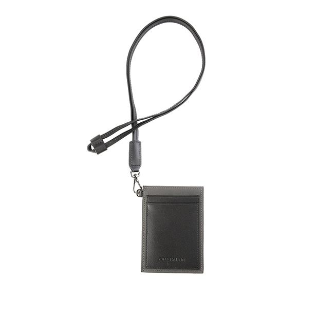 Obermain Aksesoris Pria Id Card Tron Lanyard In Black