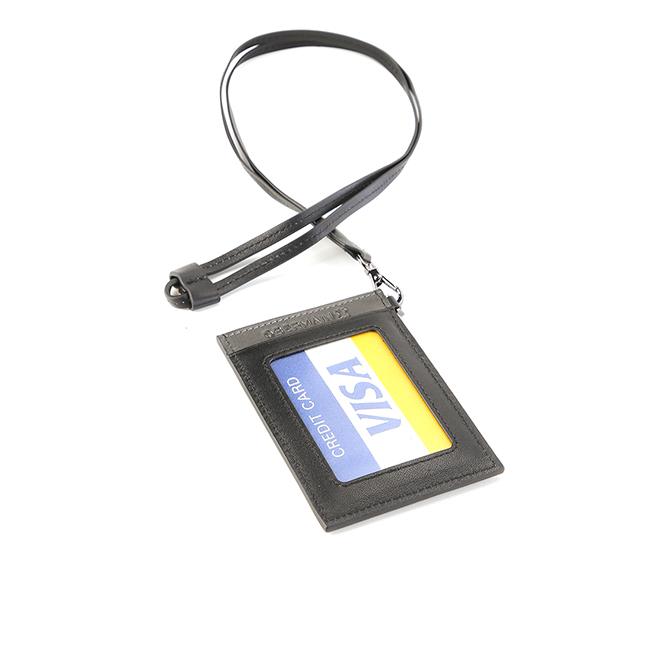 Obermain Aksesoris Pria Id Card Tron Lanyard In Black