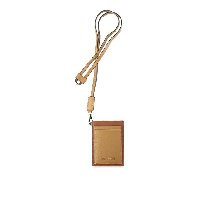 Obermain Aksesoris Pria Id Card Tron Lanyard In Tan