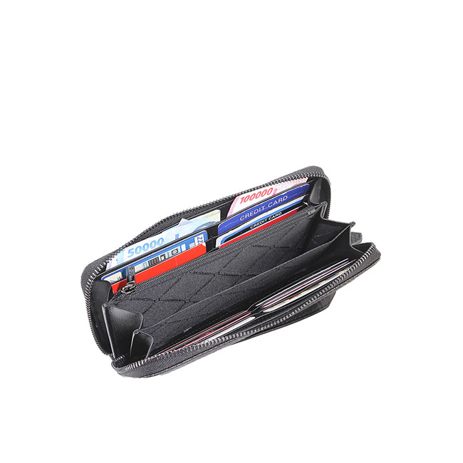 Titan Long Zip Wl-Rfid In Black