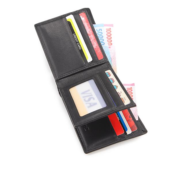 Obermain Aksesoris Pria Short Wallet Terrence Short Wfc-Rfid In Black