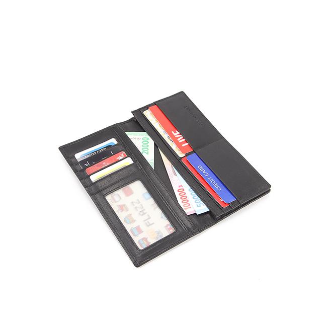 Obermain Aksesoris Pria Long Wallet Terrence Long Wl-Rfid In Black