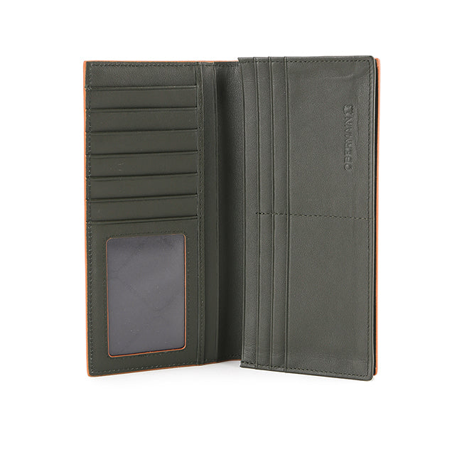 Theo Long Wallet - Rfid In Olive