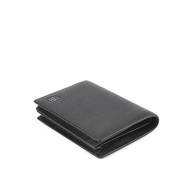 Thomas Tall Wallet-Rfid In Black