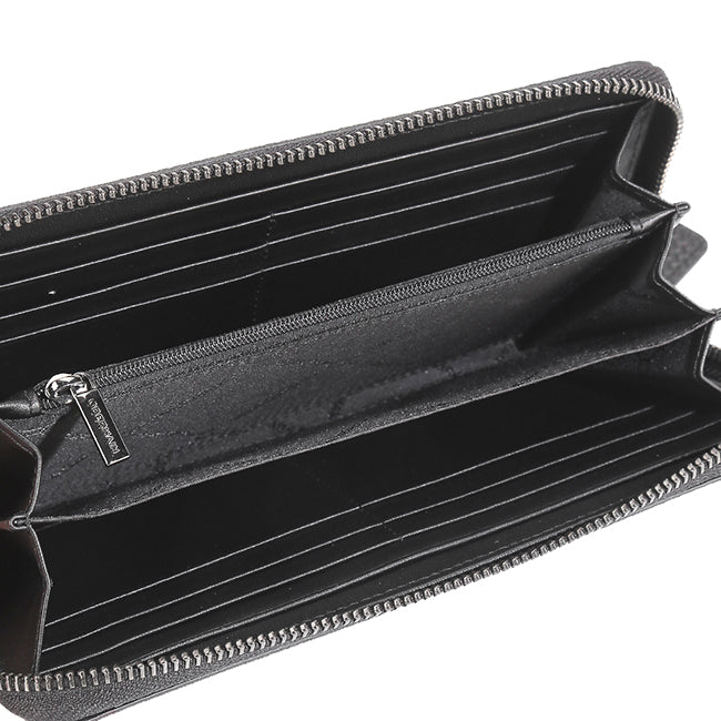 Tommy Long Zip Wl-Rfid In Black