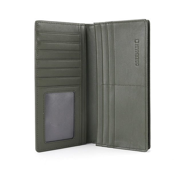 Titus Long Wallet - Rfid In Olive