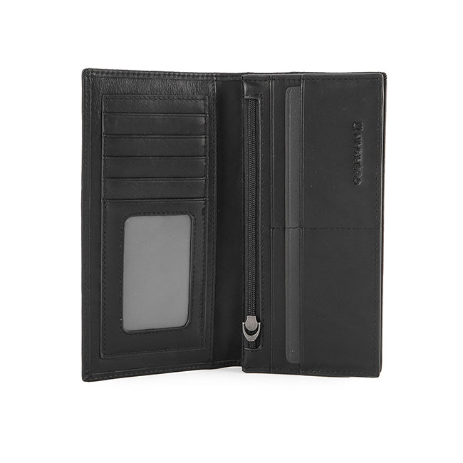 Trek Long Wallet - Rfid In Black