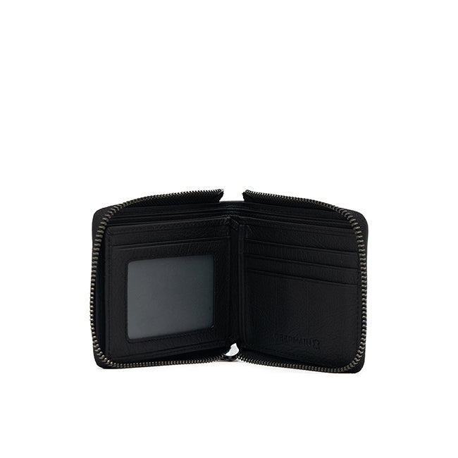 Obermain Men Wallet Howard Short Zip Wl Flip-Rfid In Black