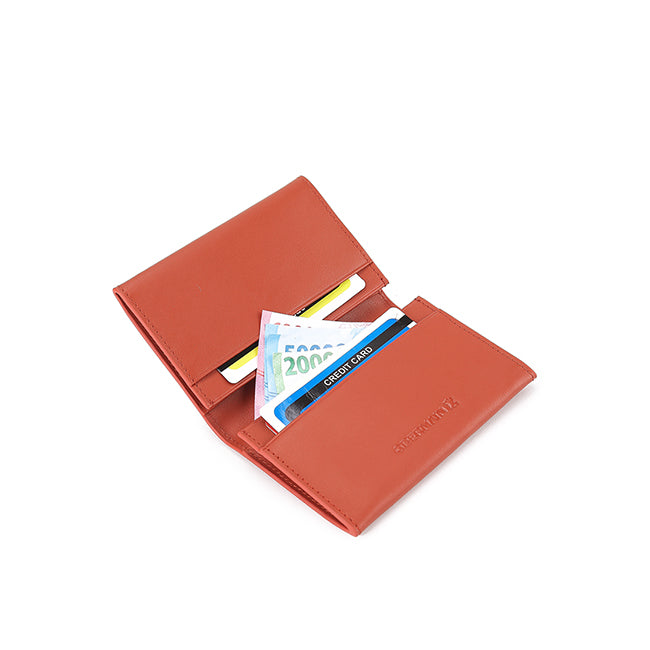 Audrey Cardholder-L In Coral