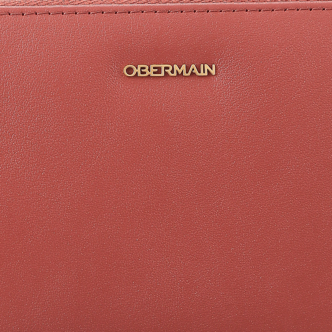 Allie Long Zip Wallet-L In Coral