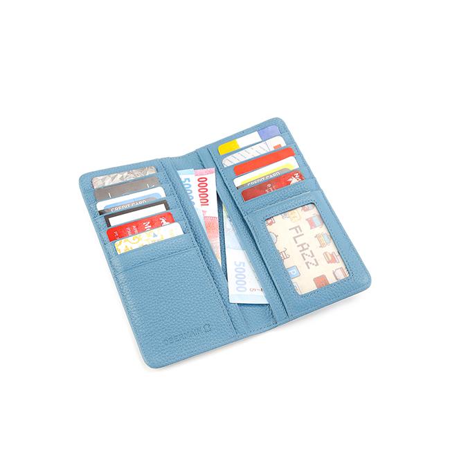 Obermain Aksesoris Wanita Abby Long Wallet-L In Blue