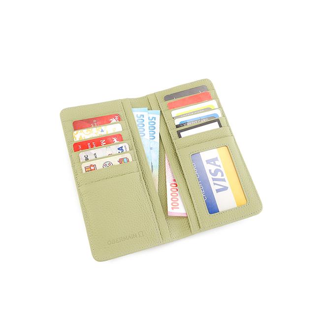 Obermain Aksesoris Wanita Abby Long Wallet-L In Mint Green