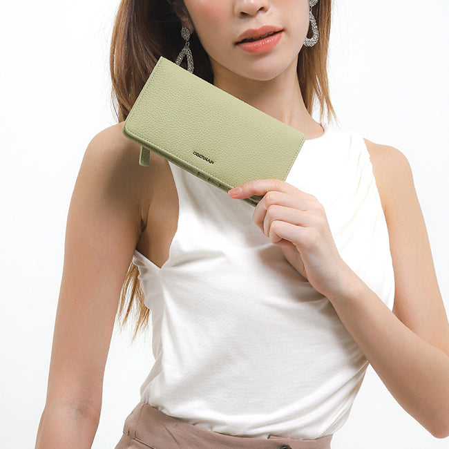 Obermain Aksesoris Wanita Abby Long Wallet-L In Mint Green
