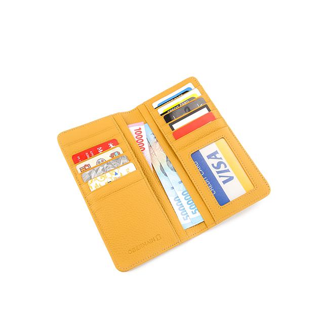 Obermain Aksesoris Wanita Abby Long Wallet-L In Mustard