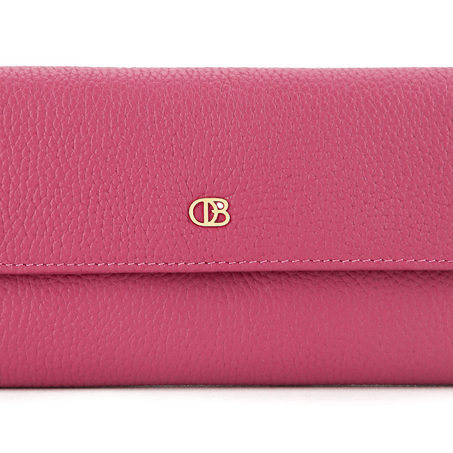 Alyssa Long Wallet-L In Fuschia