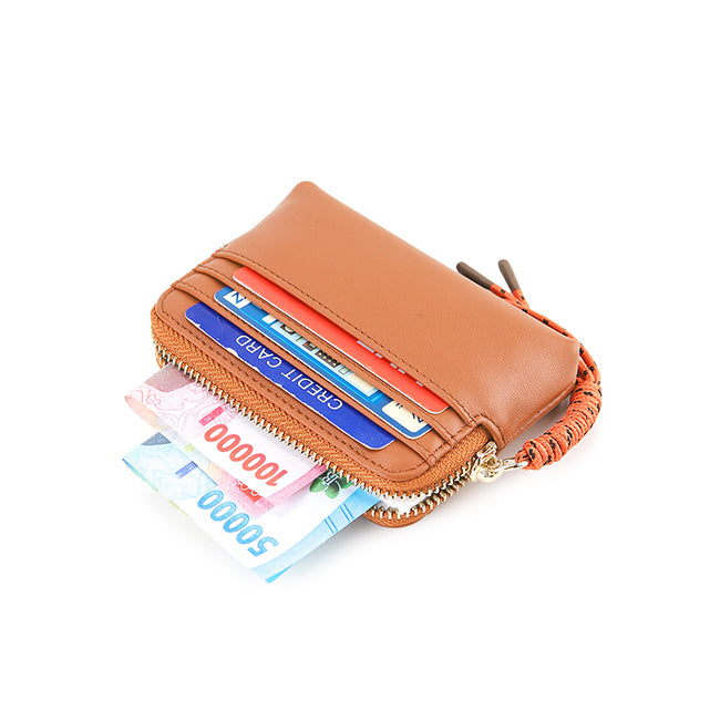 Dolly Cardholder - Rfid In Tan