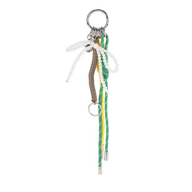 Obermain Women Keychain Gerny Ribbon String Charm In Multi Color