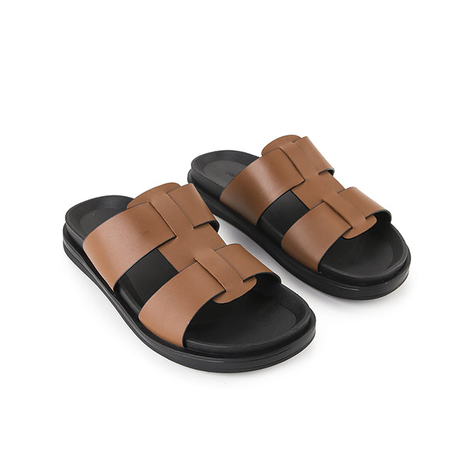 Obermain Men Sandals Elgan Rain In Brown