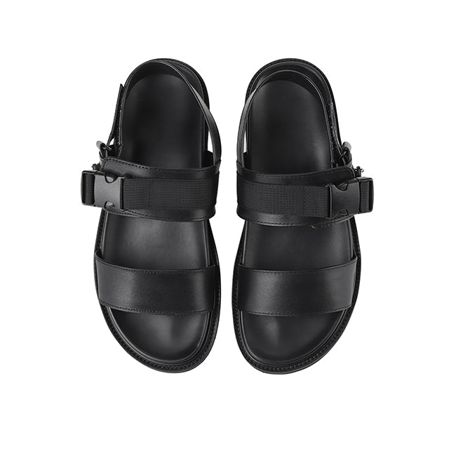 Obermain Men Sandals Fredy Simon In Black