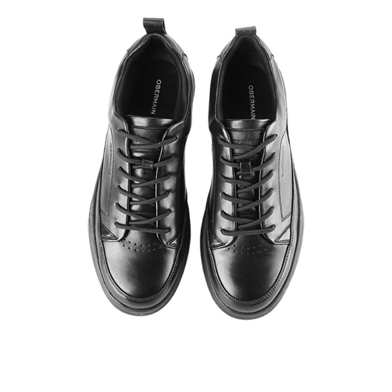 Obermain Sepatu Sneakers Pria Santino Geason In Black