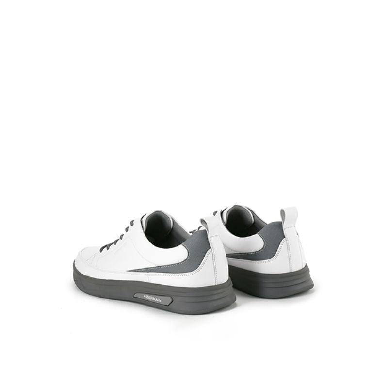 Obermain Sepatu Sneakers Pria Santino Geason In White