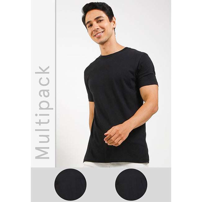 Ss Crew Bamboo In Black-OMW22024BK