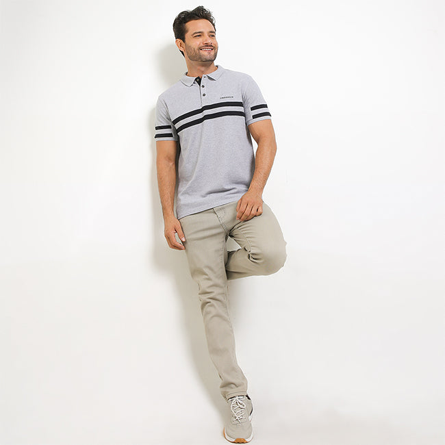 Obermain Pakaian Pria Polo Dare In Grey