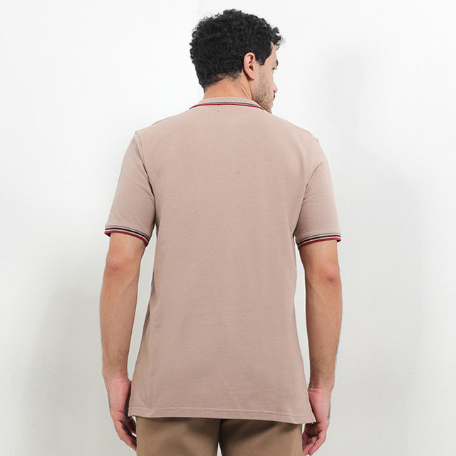 Obermain Pakaian Pria Polo Roxxane In Taupe