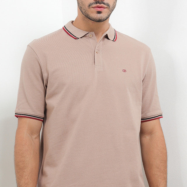 Obermain Pakaian Pria Polo Roxxane In Taupe