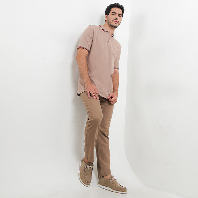 Obermain Pakaian Pria Polo Roxxane In Taupe