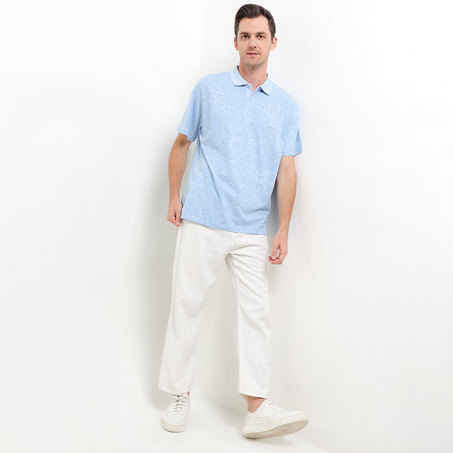 Obermain Men Tops Fallows In Light Blue