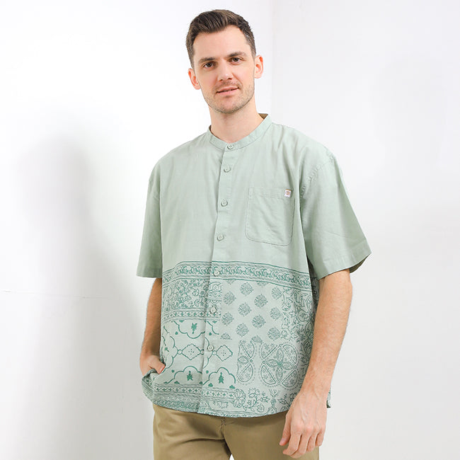 Obermain Pakaian Pria Shirt Eaden In Sage