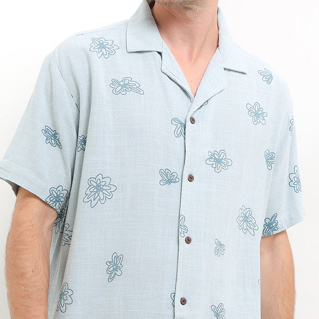 Obermain Men Tops Fanta In Blue