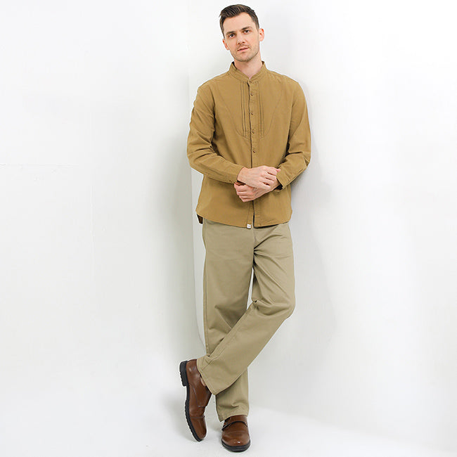Obermain Pakaian Pria Shirt Ellias In Brown