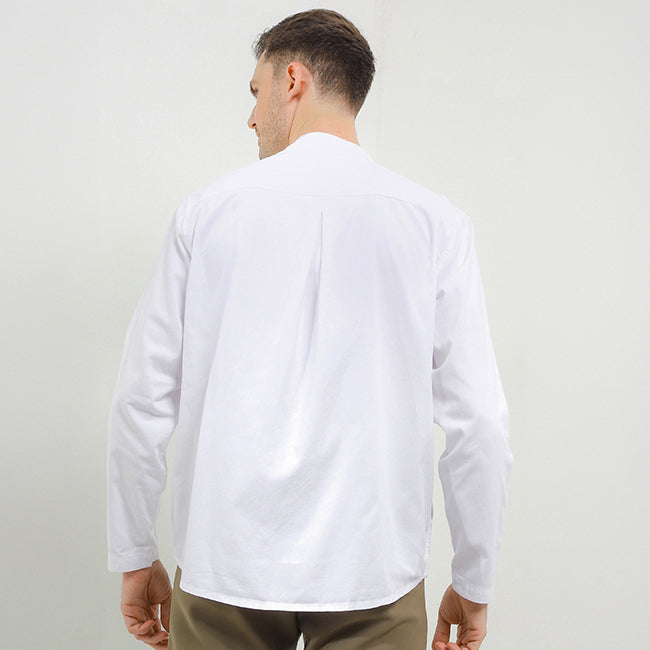 Obermain Pakaian Pria Shirt Evan In White
