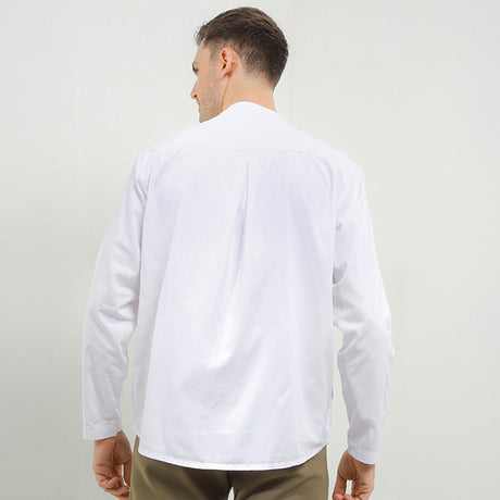 Obermain Pakaian Pria Shirt Evan In White