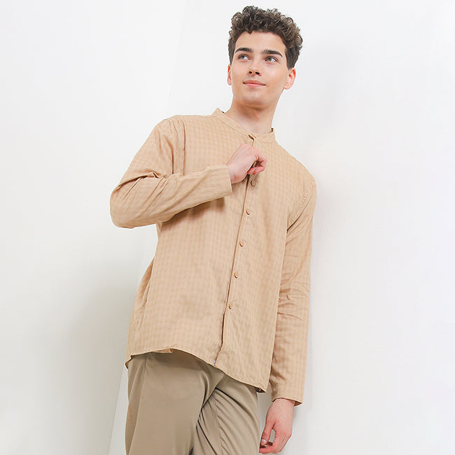 Obermain Pakaian Pria Shirt Esteban In Khaki