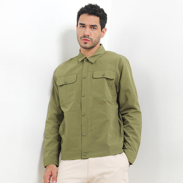 Obermain Pakaian Pria Jackets Garret In Olive