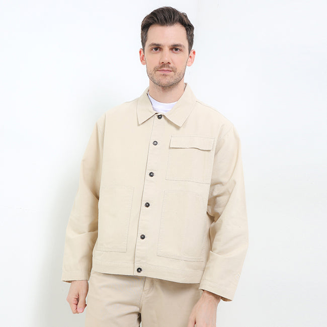 Obermain Men Outerwear Farrel In Beige