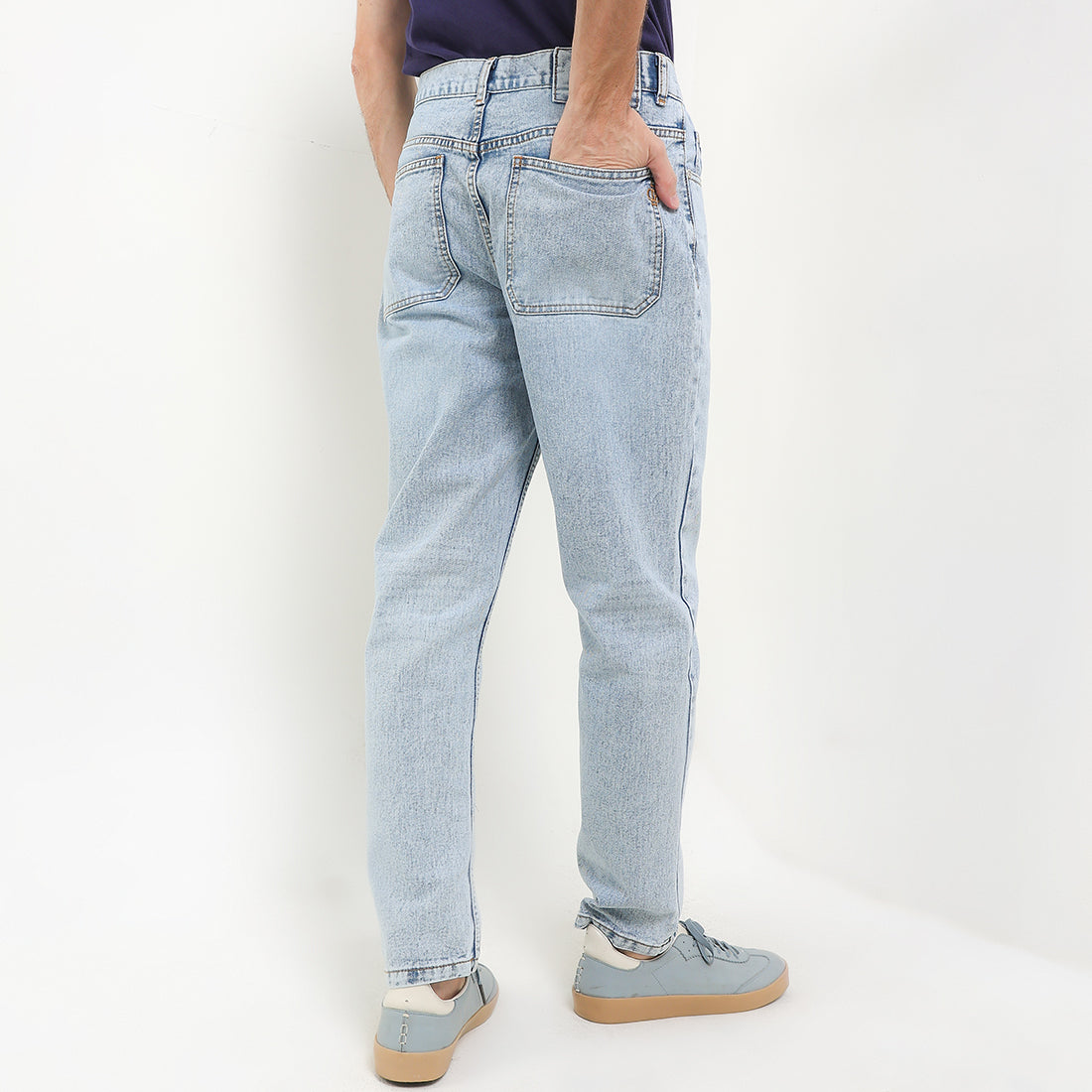 Obermain Men Bottoms Foster In Light Blue