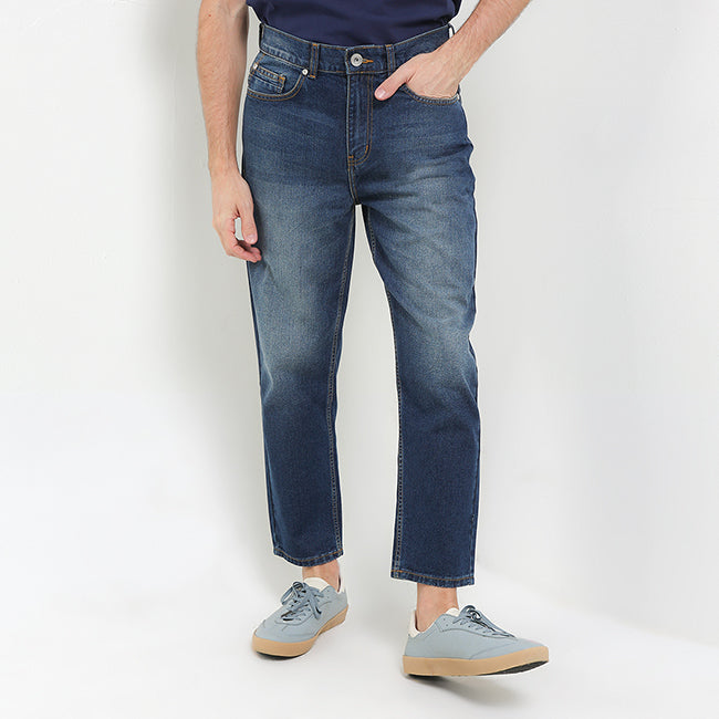 Obermain Men Bottoms Fastro In Dark Blue