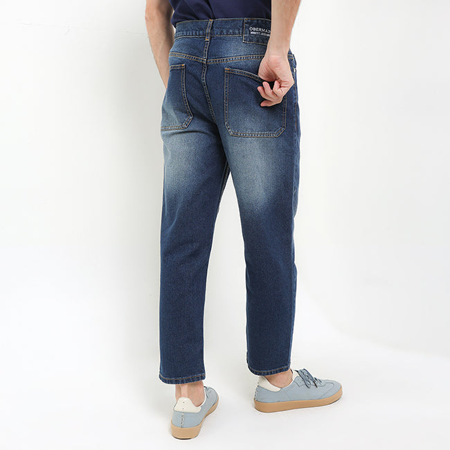 Obermain Men Bottoms Fastro In Dark Blue