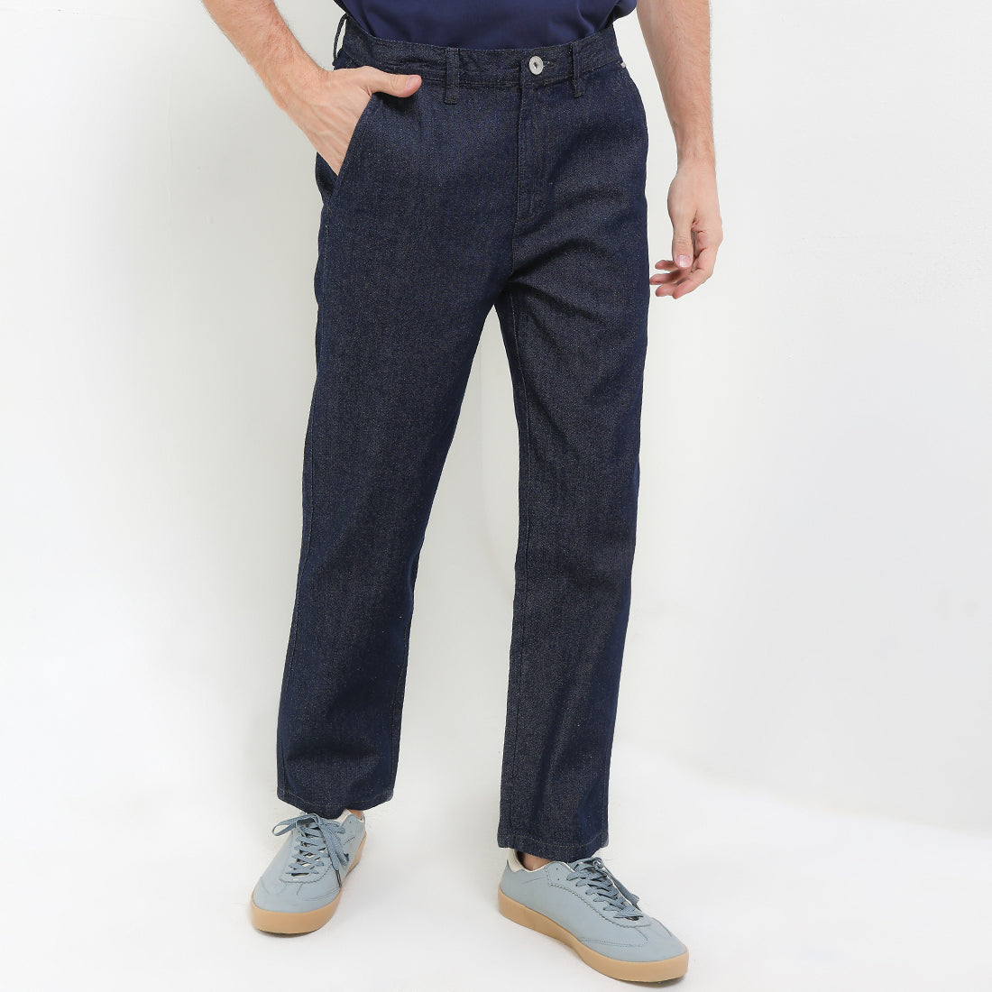 Obermain Men Bottoms Filliand In Navy