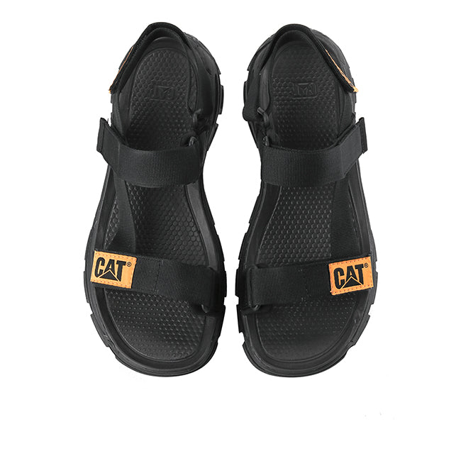 Caterpillar Sandal Pria Progressor Web Bold / Sandals In Black