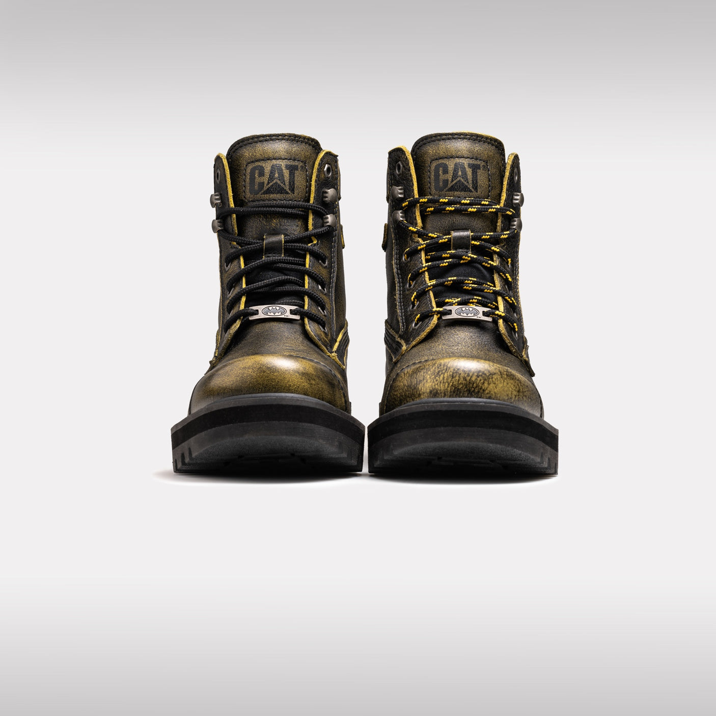 Caterpillar Sepatu Pria Boots Colorado Grader Batman In Black