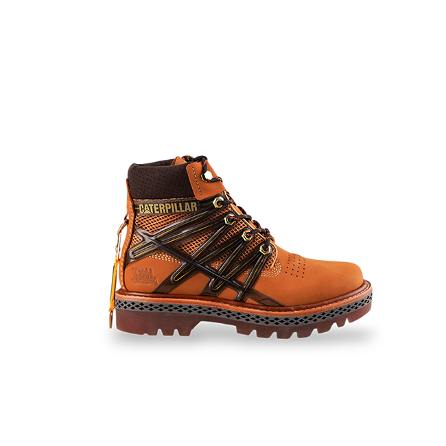 Caterpillar Men Shoes Golden Gate In Honey/Black